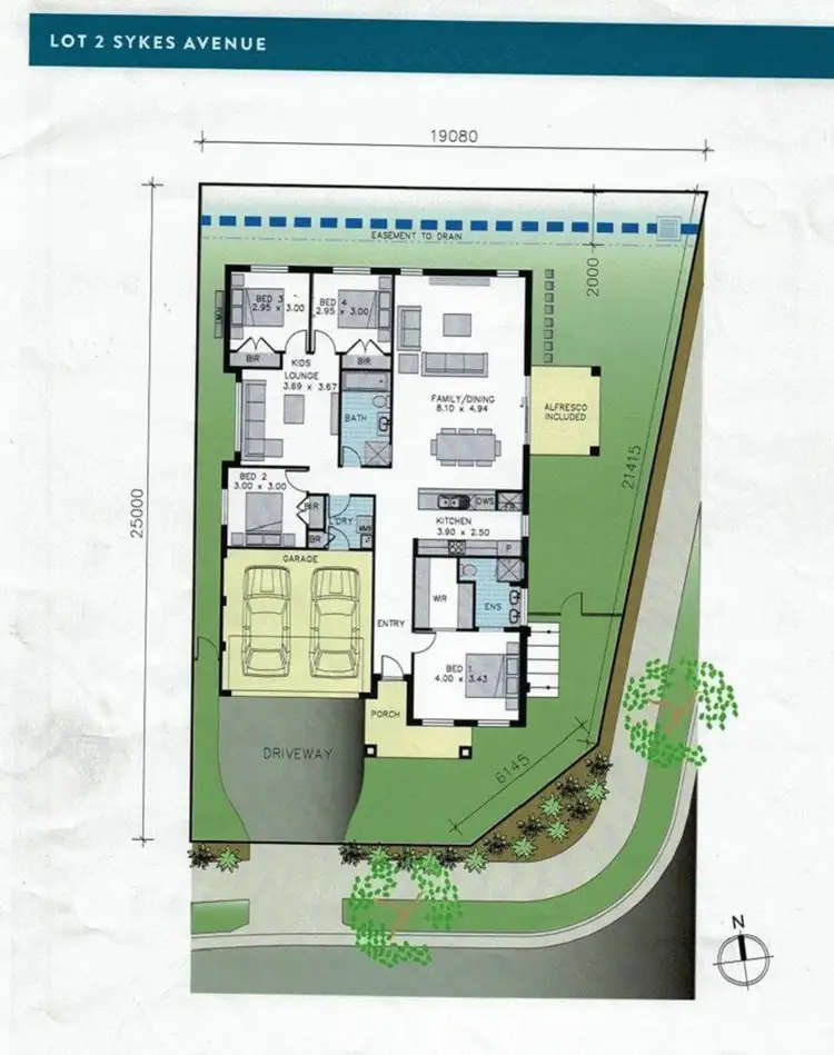 Floorplan of Homely house listing, 8 Sykes Avenue, Appin NSW 2560