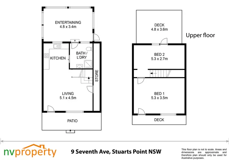 Floorplan of Homely house listing, 9 Seventh Avenue, Stuarts Point NSW 2441