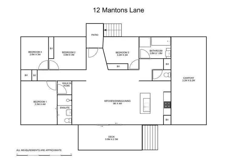 Floorplan of Homely house listing, 12 Mantons Lane, Lawrence NSW 2460