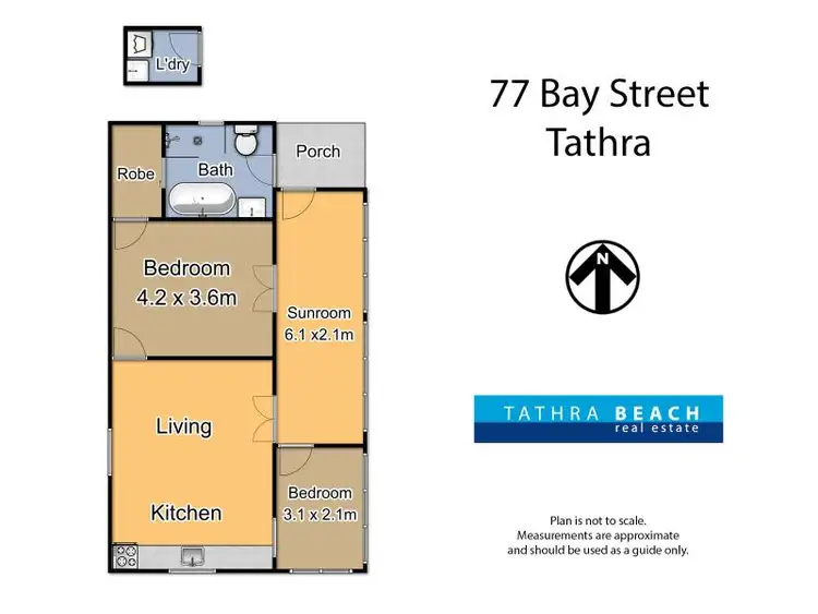 Floorplan of Homely house listing, 77 Bay Street, Tathra NSW 2550