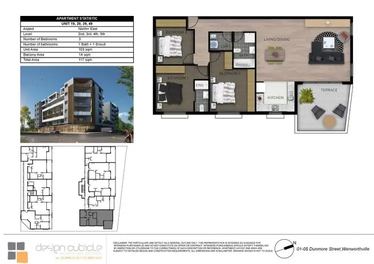 Floorplan of Homely apartment listing, 19/1-5 dunmore Street, Wentworthville NSW 2145