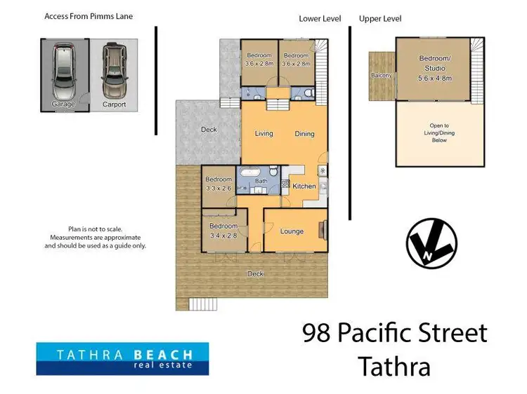 Floorplan of Homely house listing, 98 Pacific Street, Tathra NSW 2550