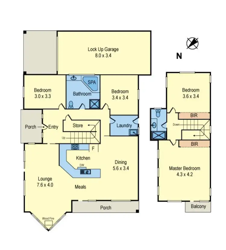 Floorplan of Homely house listing, 12 COASTAL Court, Aireys Inlet VIC 3231