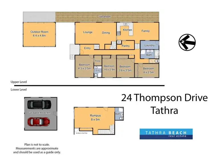 Floorplan of Homely house listing, 24 Thompson Drive, Tathra NSW 2550