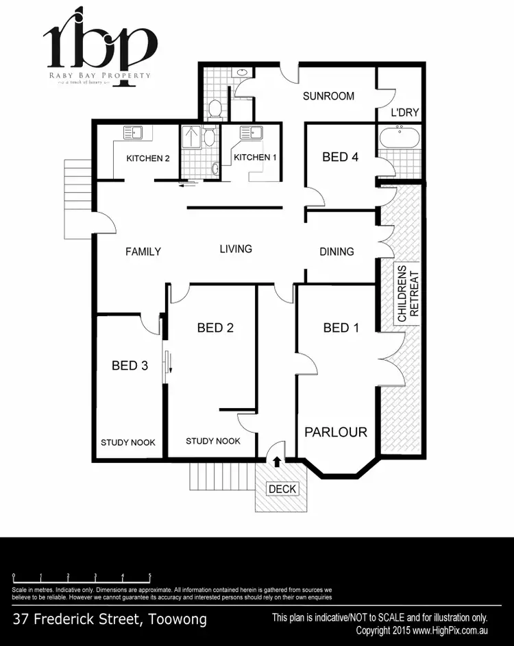 Floorplan of Homely house listing, 37 Frederick Street, Toowong QLD 4066