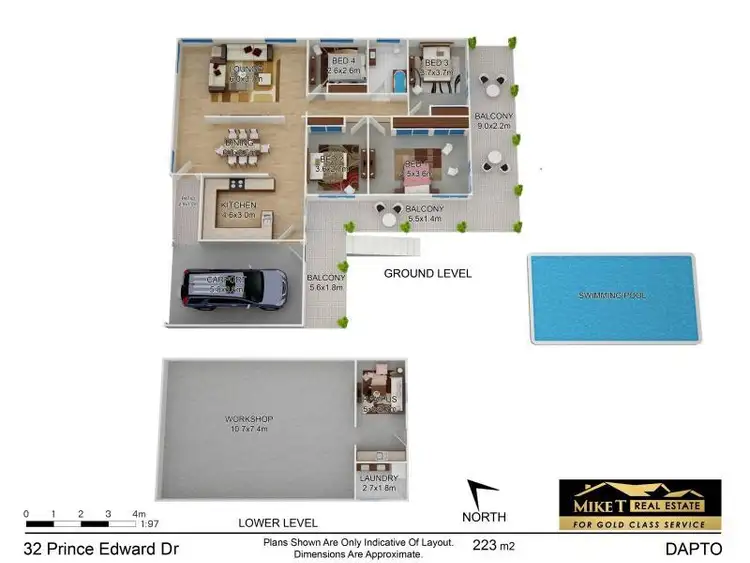 Floorplan of Homely house listing, 32 Prince Edward Drive, Dapto NSW 2530