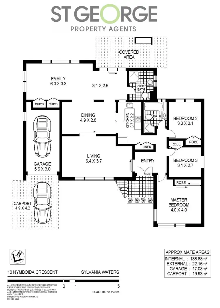 Floorplan of Homely house listing, 10 Nymboida Crescent, Sylvania Waters NSW 2224