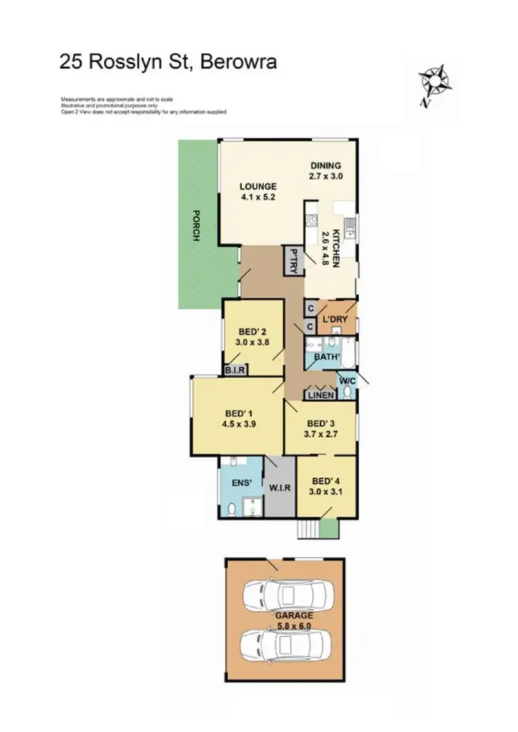 Floorplan of Homely house listing, Address available on request