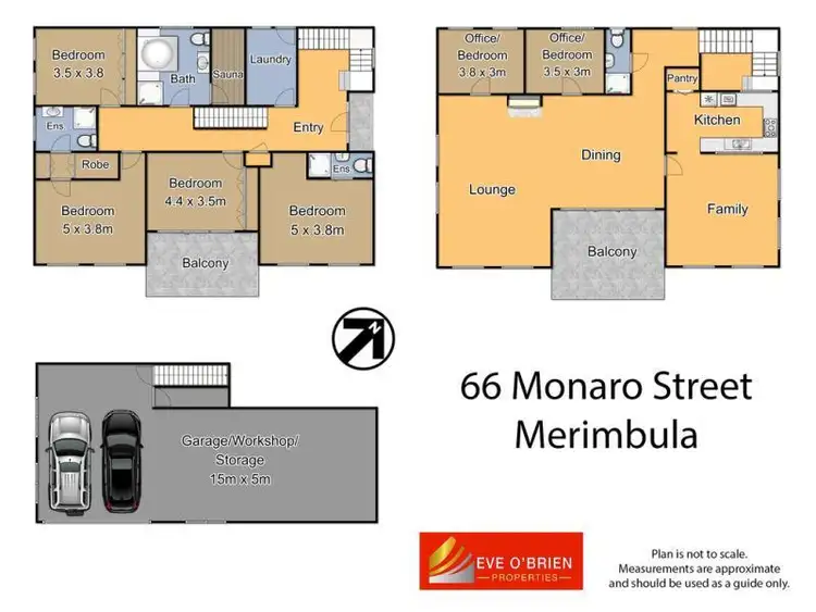 Floorplan of Homely house listing, 66 Monaro Street, Merimbula NSW 2548