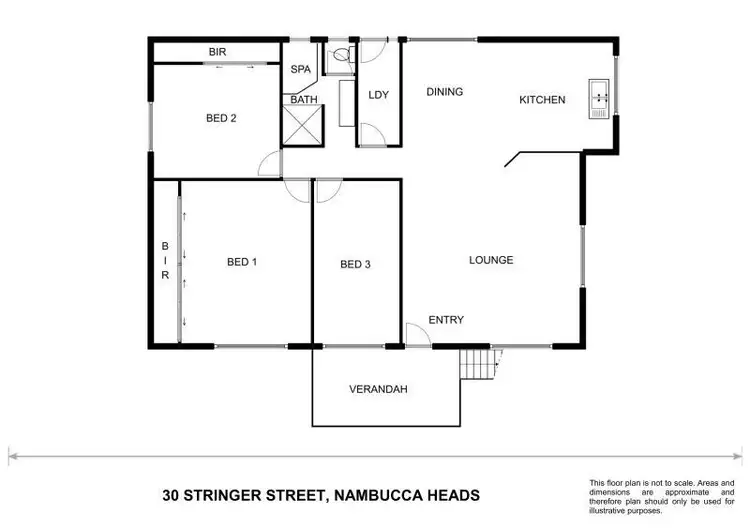 Floorplan of Homely house listing, 30 Stringer Street, Nambucca Heads NSW 2448