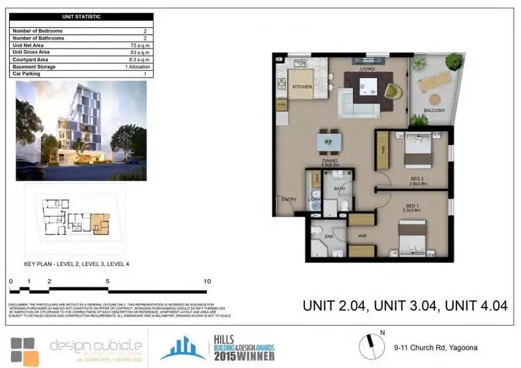 Floorplan of Homely apartment listing, 6/9-11 CHURCH  Road, Yagoona NSW 2199