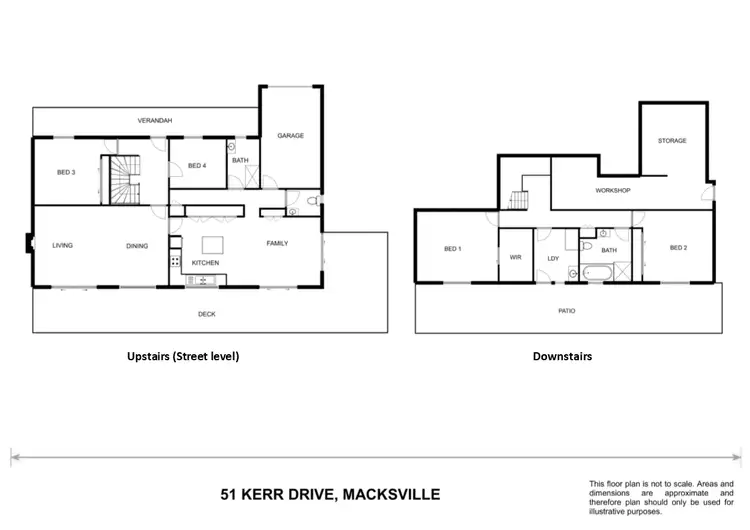 Floorplan of Homely house listing, 51 Kerr Drive, Macksville NSW 2447
