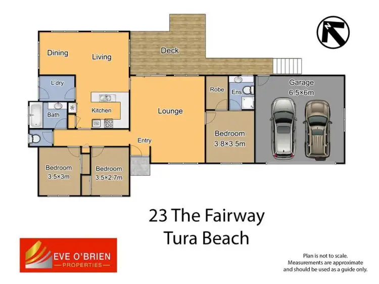 Floorplan of Homely house listing, 23 The Fairway, Tura Beach NSW 2548
