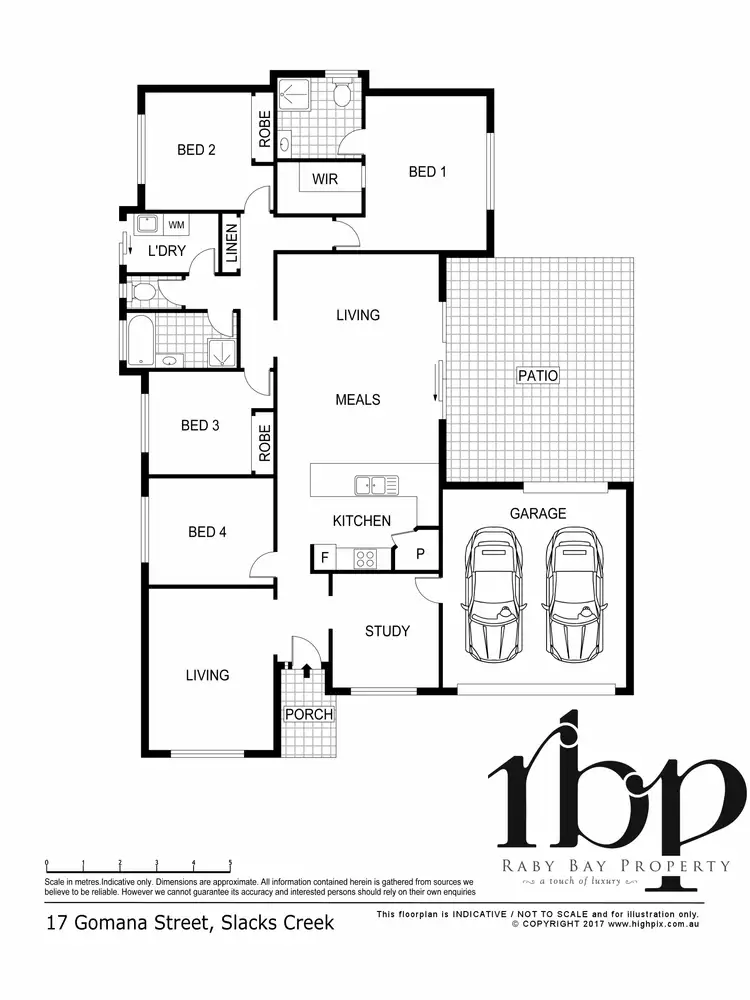 Floorplan of Homely house listing, 17 Gomana Street, Slacks Creek QLD 4127