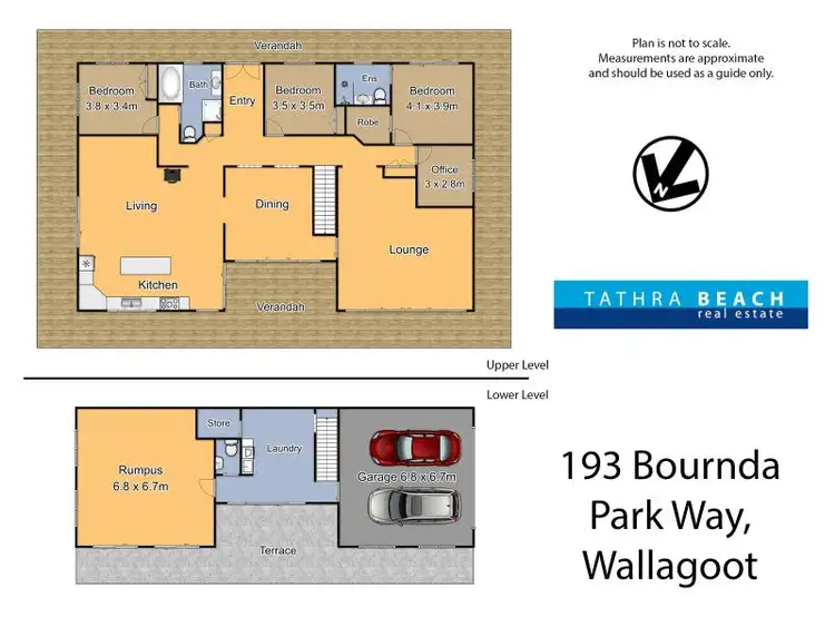 Floorplan of Homely house listing, 193 BOURNDA PARK Way, Wallagoot NSW 2550