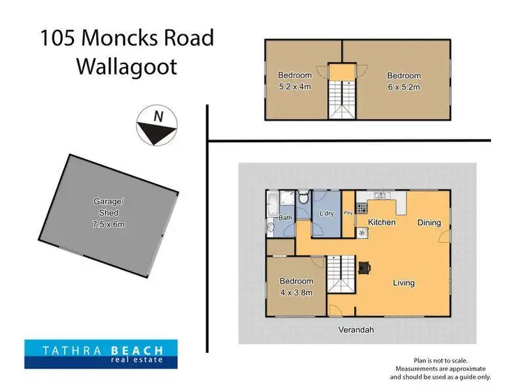 Floorplan of Homely house listing, 105 Moncks Road, Wallagoot NSW 2550