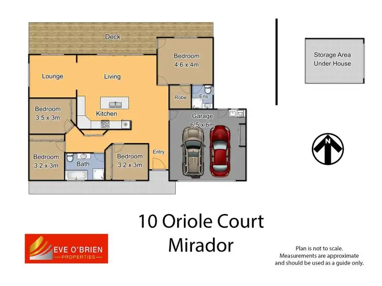 Floorplan of Homely house listing, 10 Oriole Court, Mirador NSW 2548