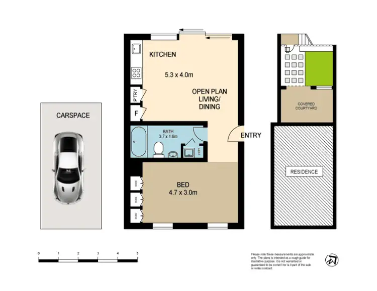 Floorplan of Homely apartment listing, 3/20 Pyrmont Bridge Road, Camperdown NSW 2050
