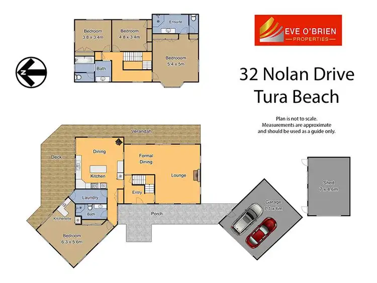 Floorplan of Homely house listing, 32 Nolan Drive, Tura Beach NSW 2548