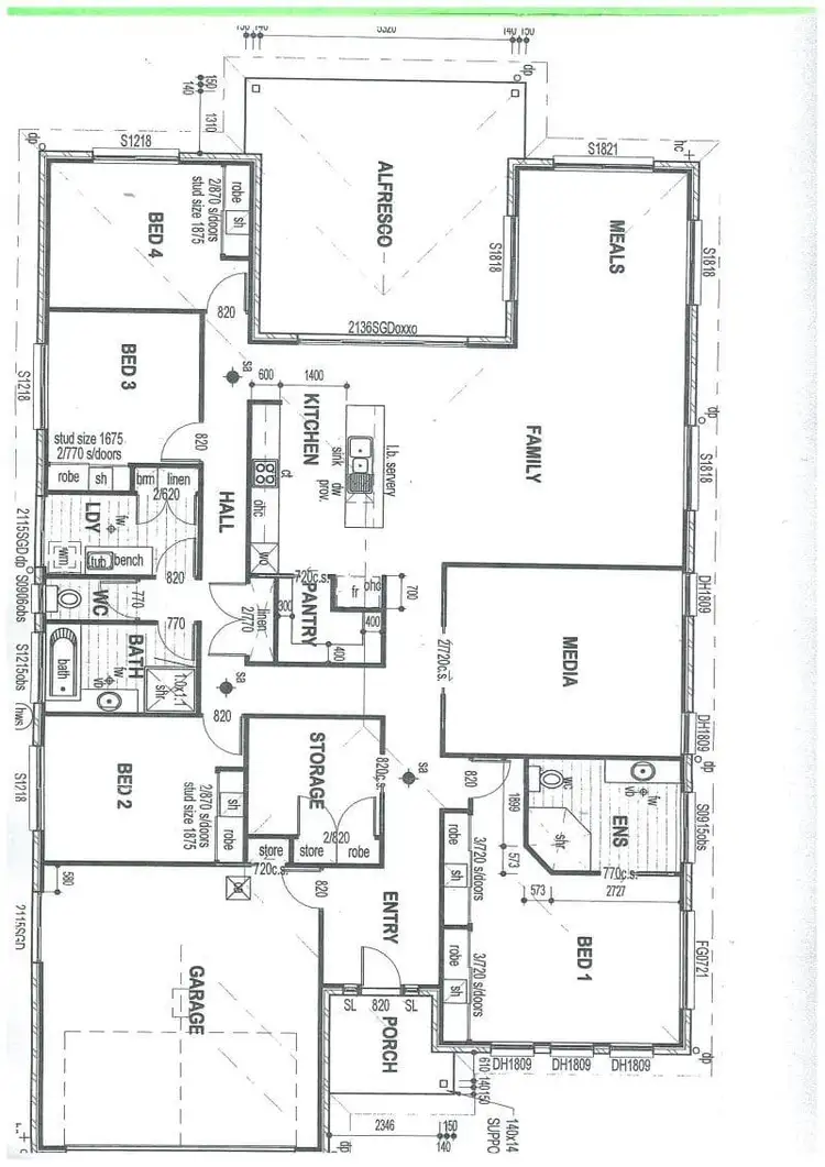 Floorplan of Homely house listing, 3 Eli Court, Highfields QLD 4352
