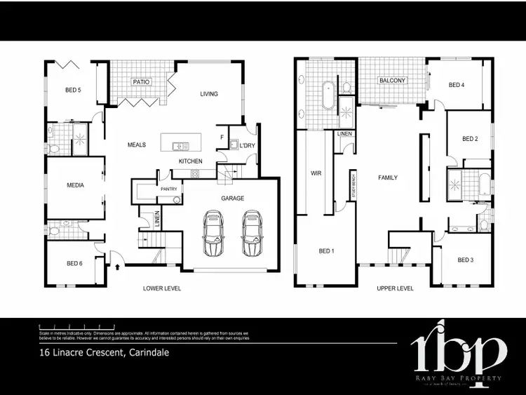 Floorplan of Homely house listing, 16 Linacre Crescent, Carindale QLD 4152