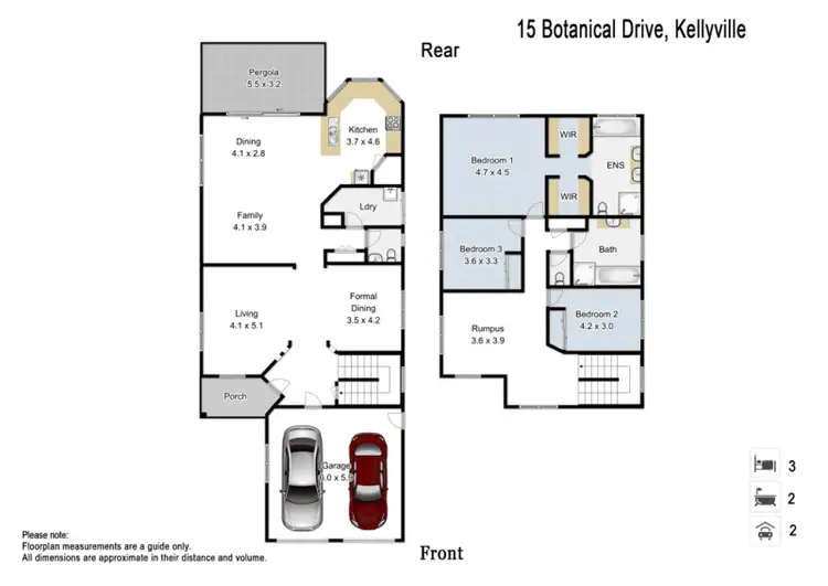 Floorplan of Homely house listing, 15 Botanical Drive, Kellyville NSW 2155