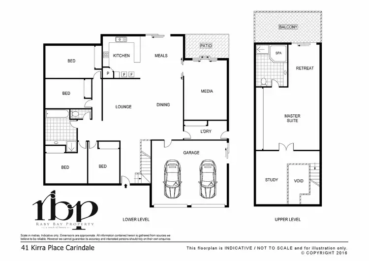 Floorplan of Homely house listing, 41 Kirra Place, Carindale QLD 4152