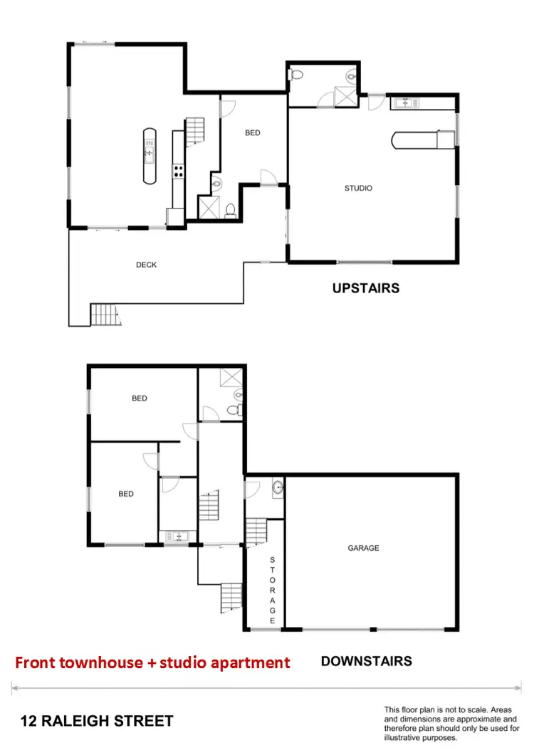 Floorplan of Homely house listing, 12 Raleigh Street, Scotts Head NSW 2447