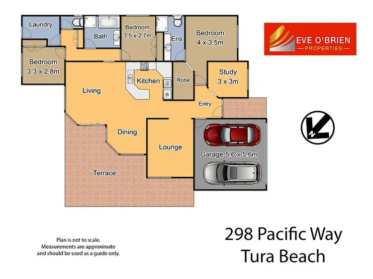 Floorplan of Homely house listing, 298 Pacific Way, Tura Beach NSW 2548