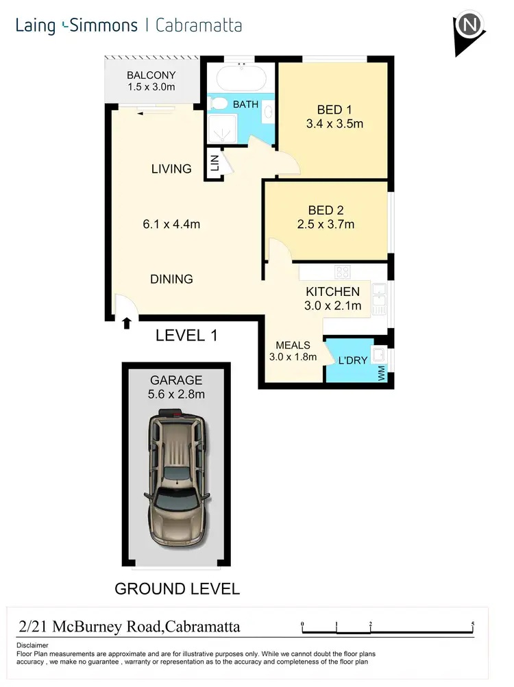 Floorplan of Homely unit listing, 2/21-23 Mcburney Road, Cabramatta NSW 2166