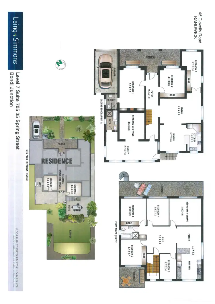 Floorplan of Homely house listing, 45 Clovelly Road, Randwick NSW 2031