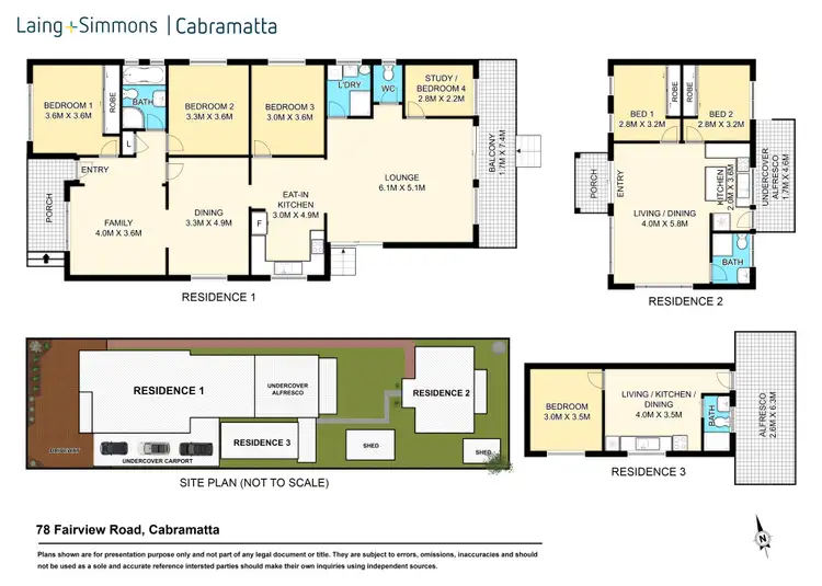 Floorplan of Homely house listing, 78 Fairview Road, Cabramatta NSW 2166