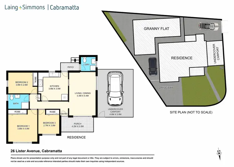 Floorplan of Homely house listing, 26 Lister Avenue, Cabramatta West NSW 2166