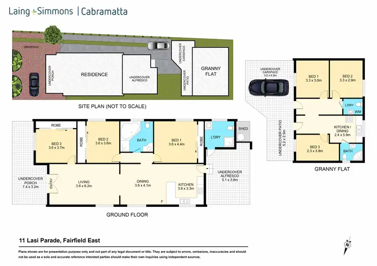 Floorplan of Homely house listing, 11 Lals Parade, Fairfield East NSW 2165