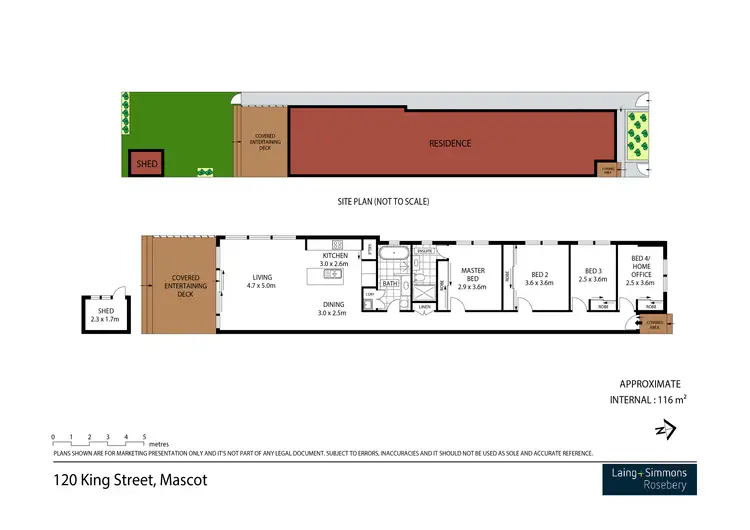 Floorplan of Homely house listing, 120 King Street, Mascot NSW 2020