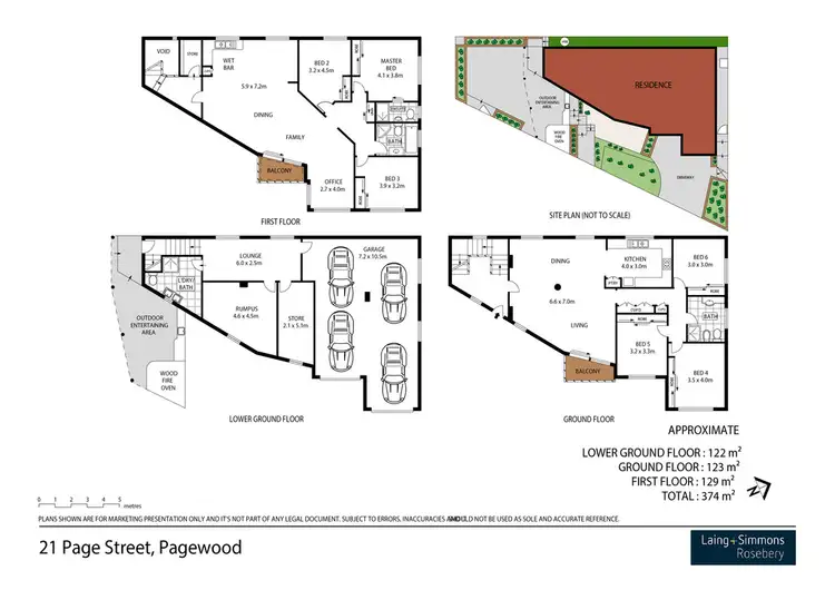 Floorplan of Homely house listing, 21 Page Street, Pagewood NSW 2035