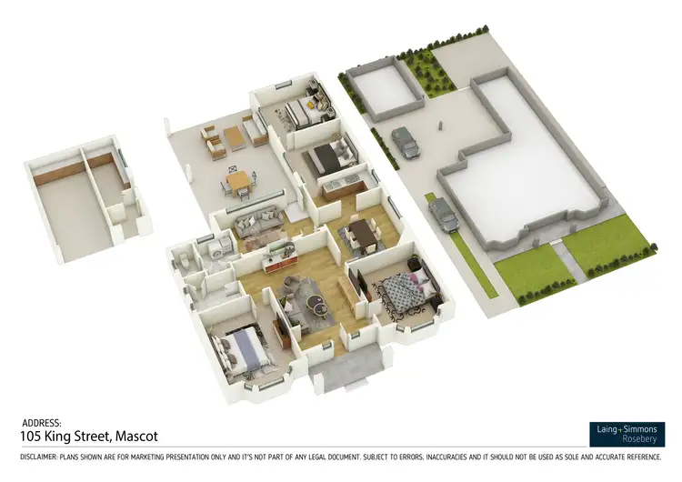 Floorplan of Homely house listing, 105 King Street, Mascot NSW 2020