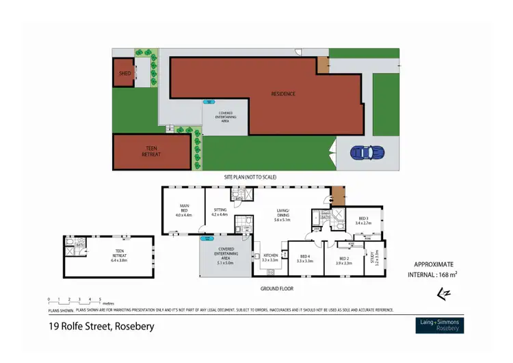 Floorplan of Homely house listing, 19 Rolfe Street, Rosebery NSW 2018