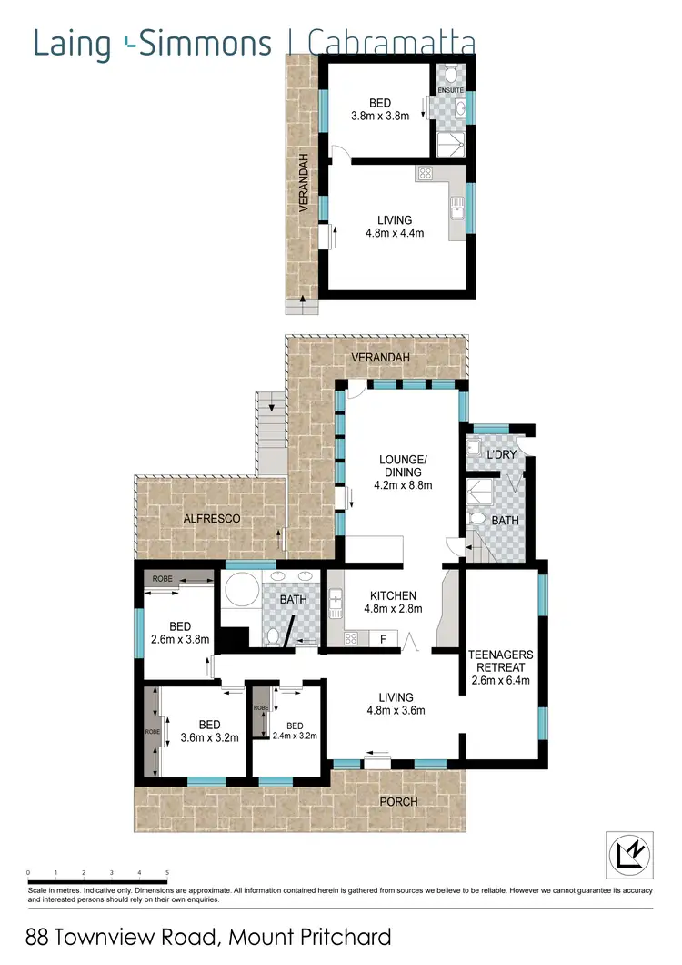 Floorplan of Homely house listing, 88 Townview Road, Mount Pritchard NSW 2170