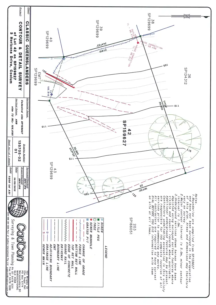 Floorplan of Homely land listing, 3 Horizons Drive, Coolum Beach QLD 4573