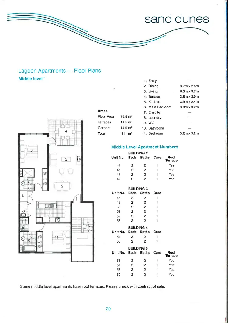 Floorplan of Homely unit listing, U58/130 Mudjimba Esplanade, Marcoola QLD 4564