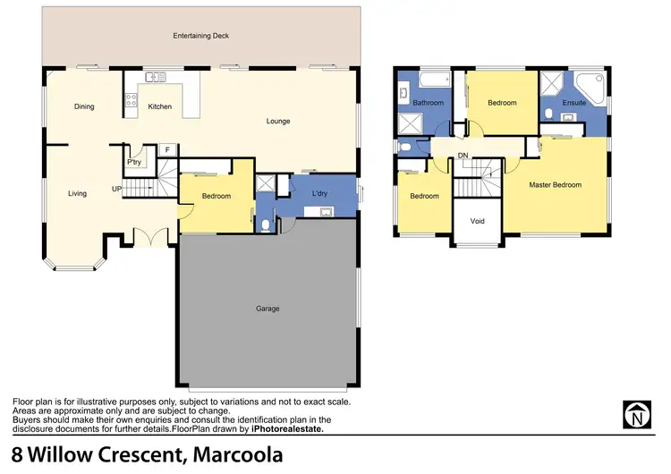 Floorplan of Homely house listing, 8 Willow Crescent, Marcoola QLD 4564