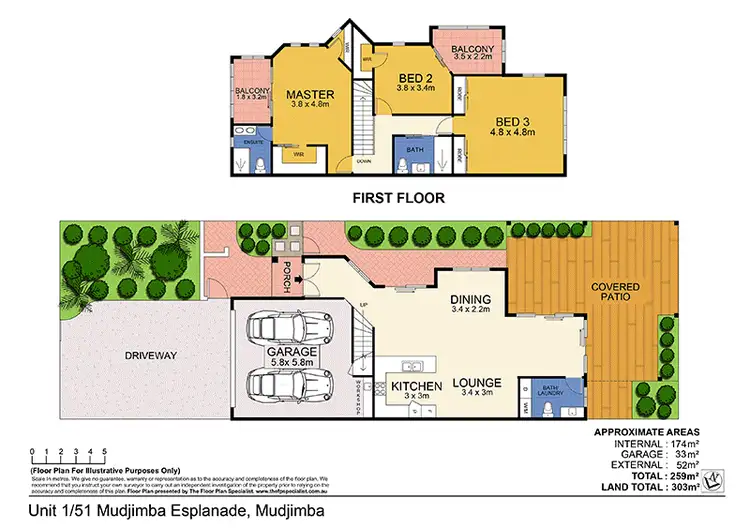 Floorplan of Homely house listing, 1/51 Mudjimba Esplanade, Mudjimba QLD 4564