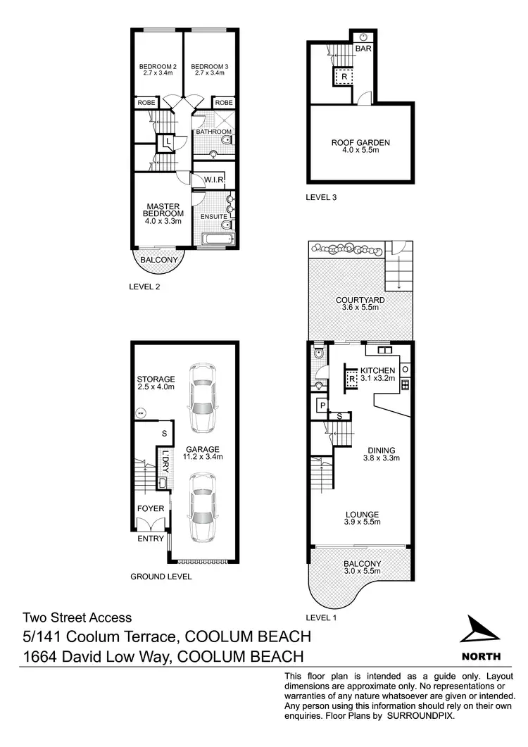 Floorplan of Homely unit listing, 5/141 Coolum Terrace, Coolum Beach QLD 4573