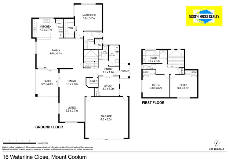 Floorplan of Homely house listing, 16 Waterline Close, Mount Coolum QLD 4573