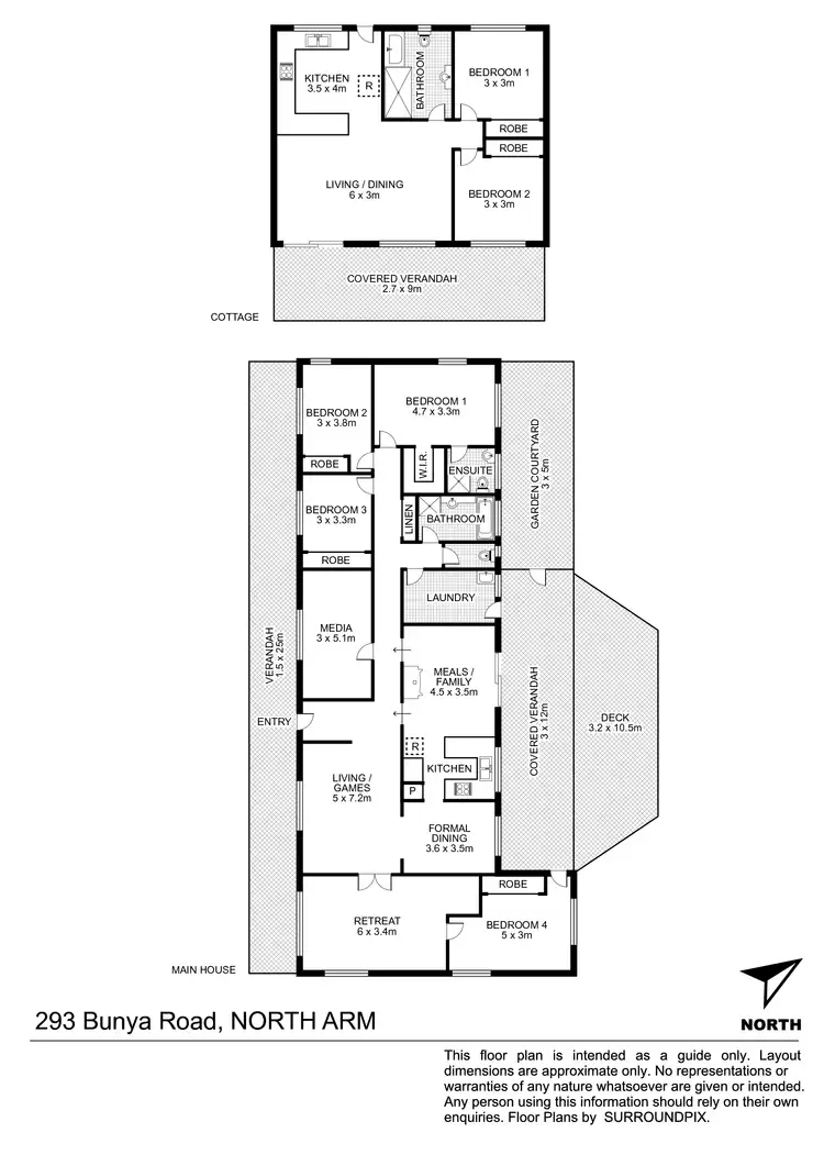 Floorplan of Homely house listing, 293 Bunya Road, North Arm QLD 4561