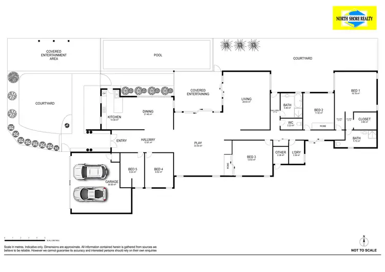 Floorplan of Homely house listing, 13 Ocean Keys Crescent, Mount Coolum QLD 4573
