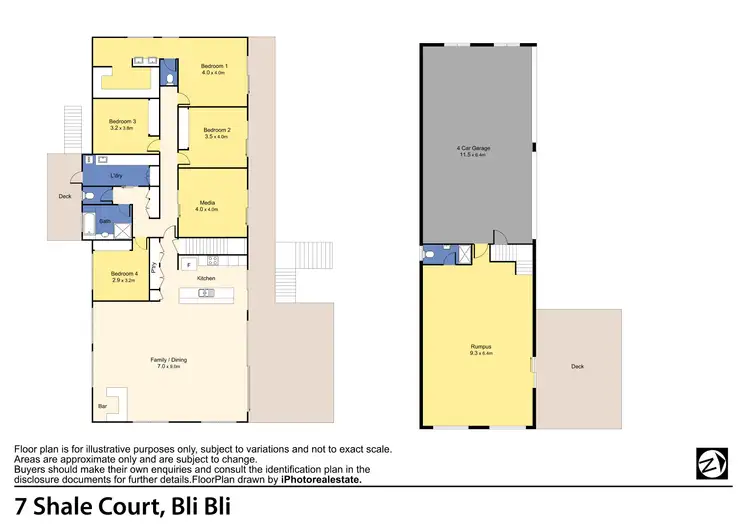 Floorplan of Homely house listing, 7 Shale Court, Bli Bli QLD 4560