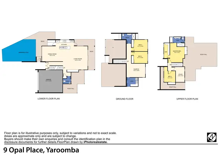 Floorplan of Homely house listing, 9 Opal Place, Yaroomba QLD 4573