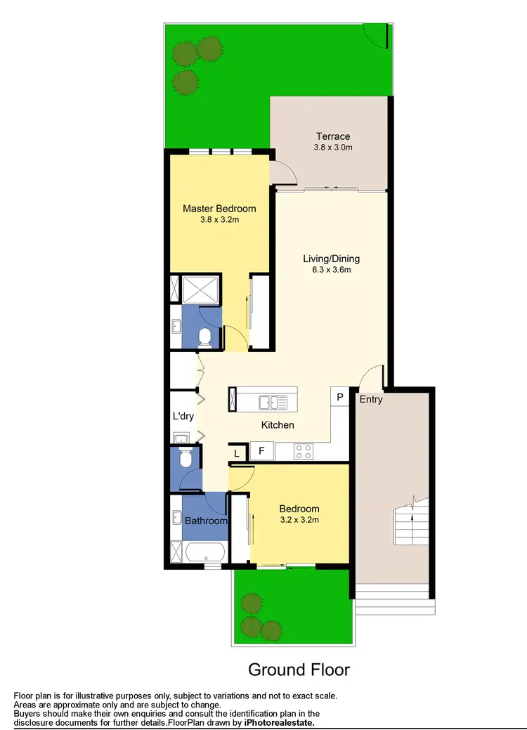 Floorplan of Homely unit listing, U32/130 Mudjimba Esplanade, Marcoola QLD 4564